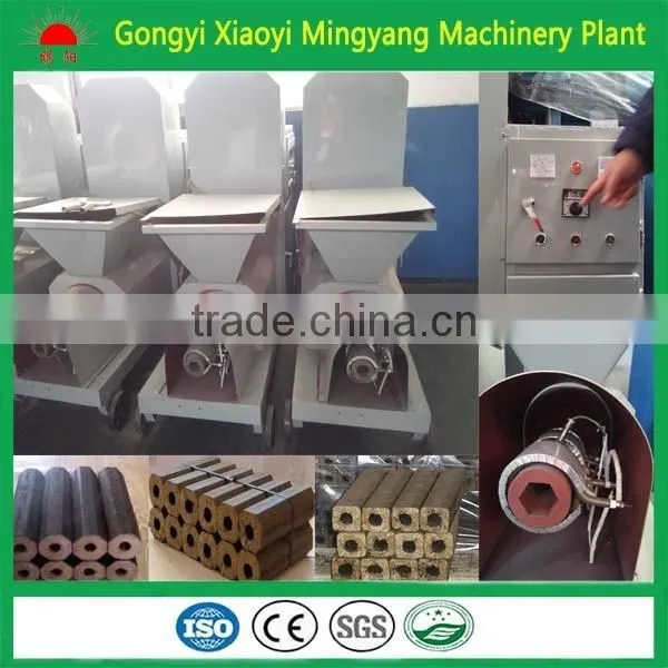 Factory Design Wood Block Machine Sawdust/cotton Stalk Briquette Making Machine photo-2