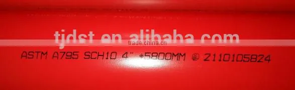 Fire Fighting System Sprinkler Steel Pipe Grooved/galvanized/red Painted photo-4
