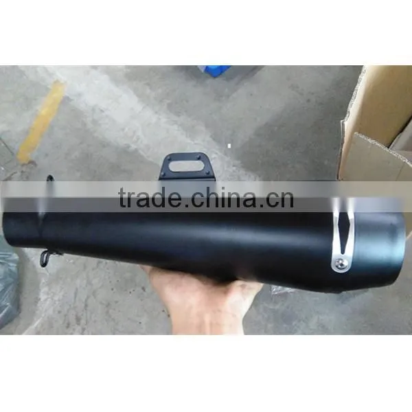 Exhaust Muffler Pipe Slip For M4 Universal Motocycle GP Mount Slip On System BLACK photo-2