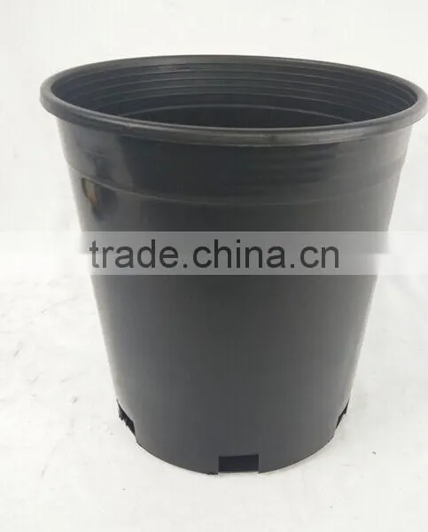 Garden Nursery 1 Gallon Black Gallon Pot photo-2