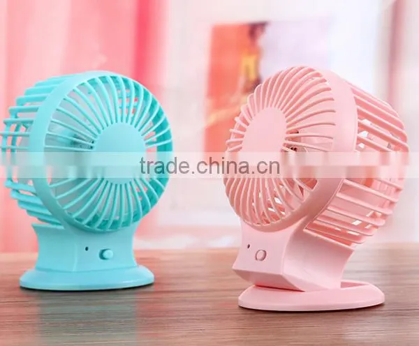 Promotional Table Office Desk Mini USB Chargeable Fan photo-3