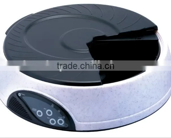 Hot-selling European Fashion Style 4 Meals Automatic Pet Feeder, Battery-Powered Automatic Pet Feeder With Large Seperate Trays photo-4