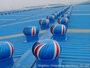 Industry No Power Roof Mounted Cooling Fan