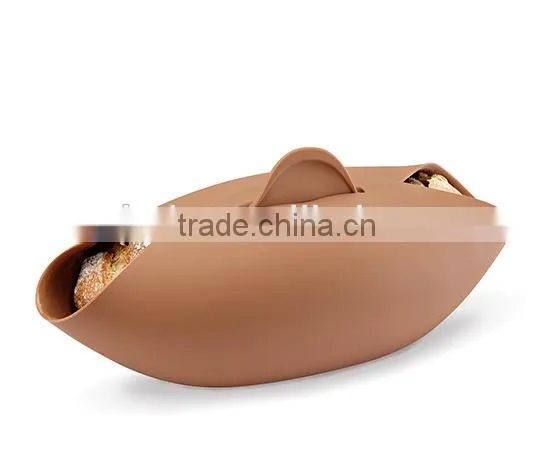 Food Grade Material Multi-purpose Silicone Baking Bowl/silicone Fish Bowl/Silicone Steaming Bowl photo-2