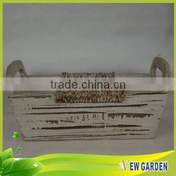 Newgarden High Grade Rectangular Cheap Wooden Flower Pot Stands photo-6