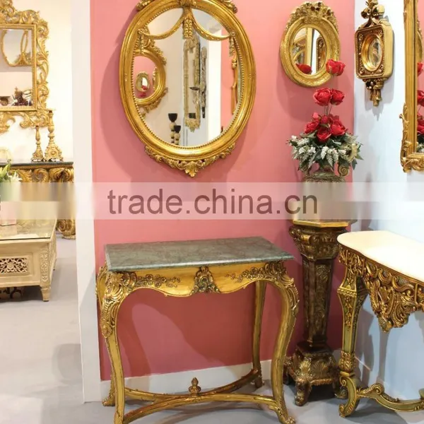 Leading Antique Living Room Furniture Small Console Table Sets photo-5
