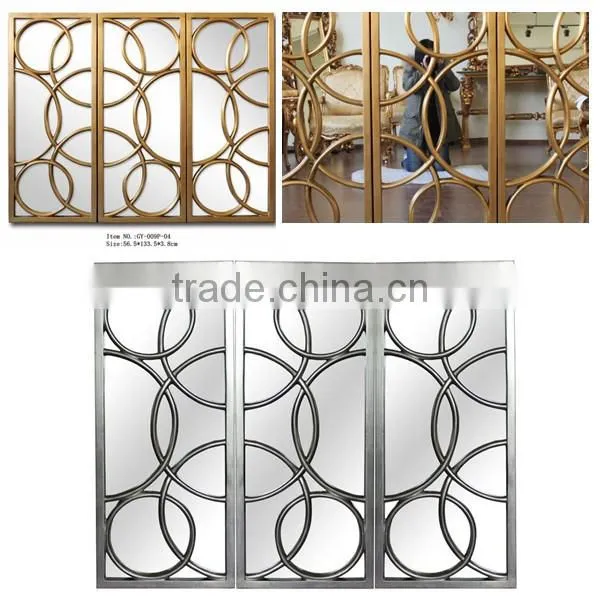 Home Decor Rectangle Wall Mirror for Living Room GY-009P-04 photo-4