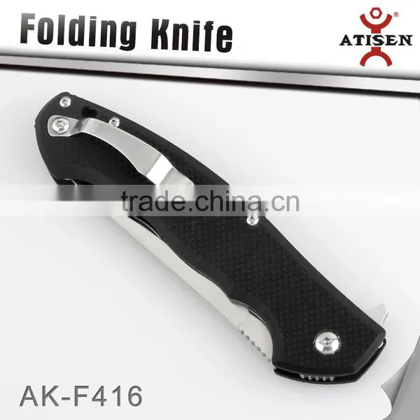 Top Quality Folding Knife 5Cr15 Blade G10 Handle Tactical Hunting Knives Camping Hand Tools photo-3