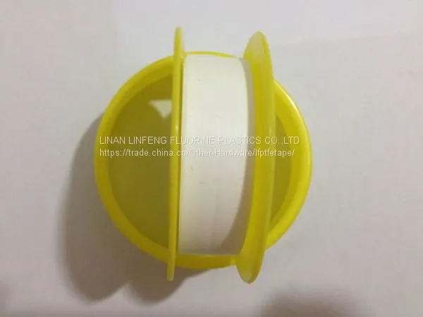 Жёлтая бухта плёнки для уплотнения насоса из ПТФЭ photo-3