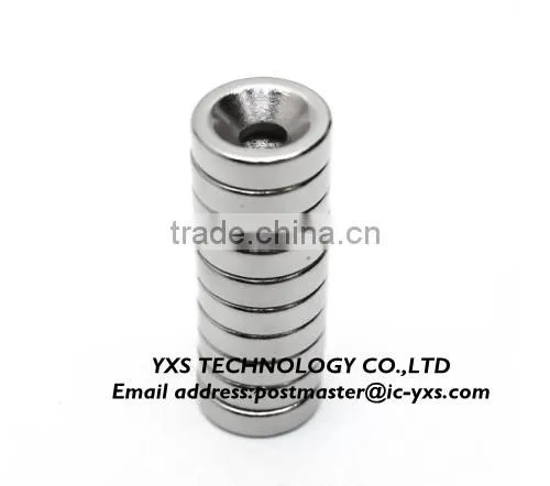 10 x 3mm Hole: 3mm N35 Ring Strong Neodymium Magnet Powerful Neodimio Super Rare Earth Magnets photo-3
