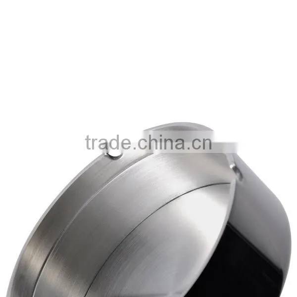 Newness Stainless Steel Tabletop Unbreakable Ashtray With Detachable Rotating Lid photo-6