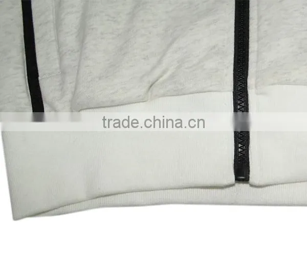 Designs Zipper Jacket Sweatshirt Without Hood photo-5
