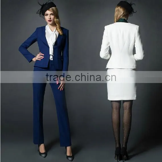 New Design Customized OL Ladies Working Suit WMLSU20150029 photo-3