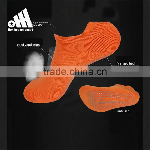 Unisex Silicon Anti Slip Indoor Yoga Pilates Socks Non Slip Socks Organic Socks photo-5
