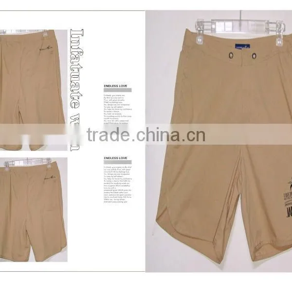 Women's Khaki Hot Shorts