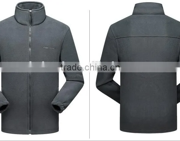 Wholesale OEM Man Polar Fleece Jacket Winter Jacket 100% Polyester photo-2