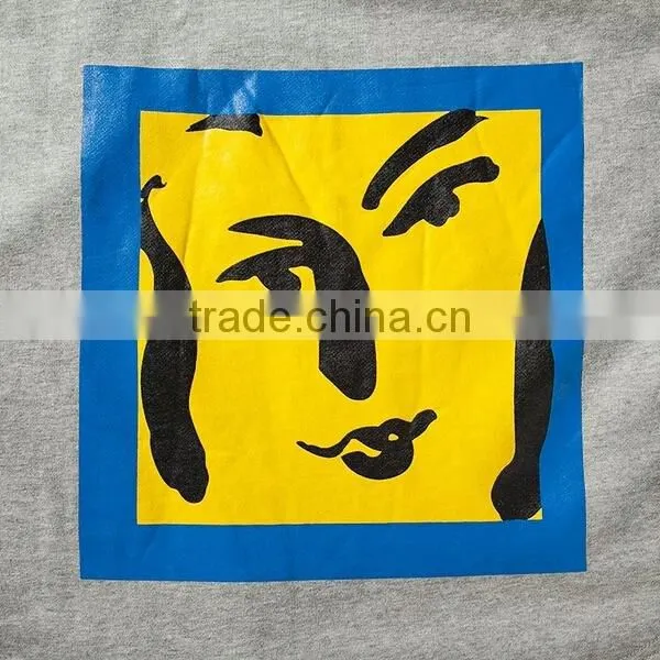 Scary Face Printed 100% Cotton Hoodie Plus Size Custom Hoodie Printing Wholesale Cheap Offer photo-2