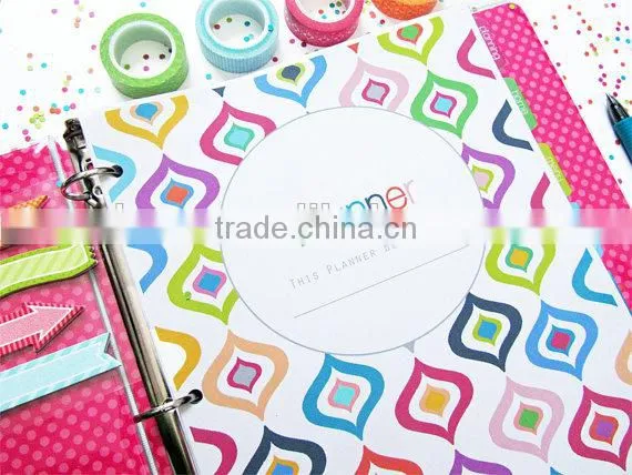 Spiral Binding Full Color Printing Notebook Custom ,school & Office Cheap Planner Printing photo-2