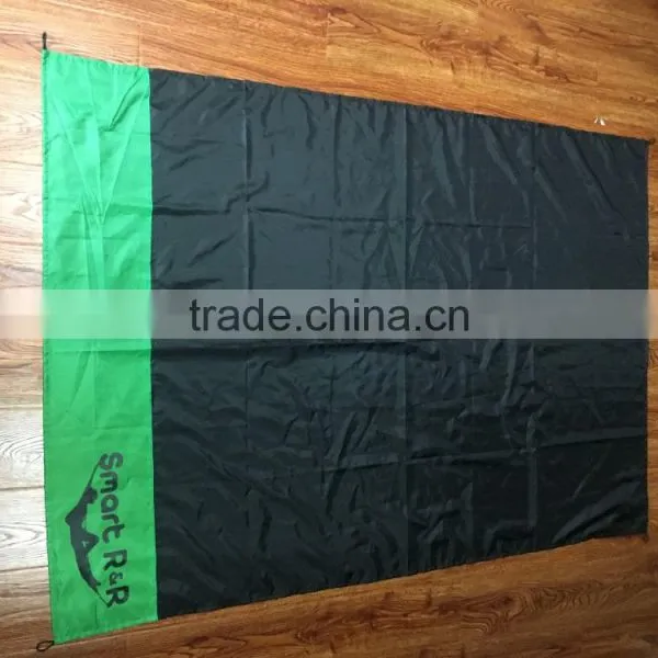 100 Polyester Custom Foldable Waterproof Beach Blanket photo-2
