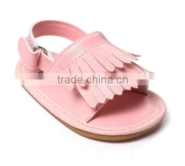 2017 Summer Design, PU Leather Baby Summer Sandals photo-5
