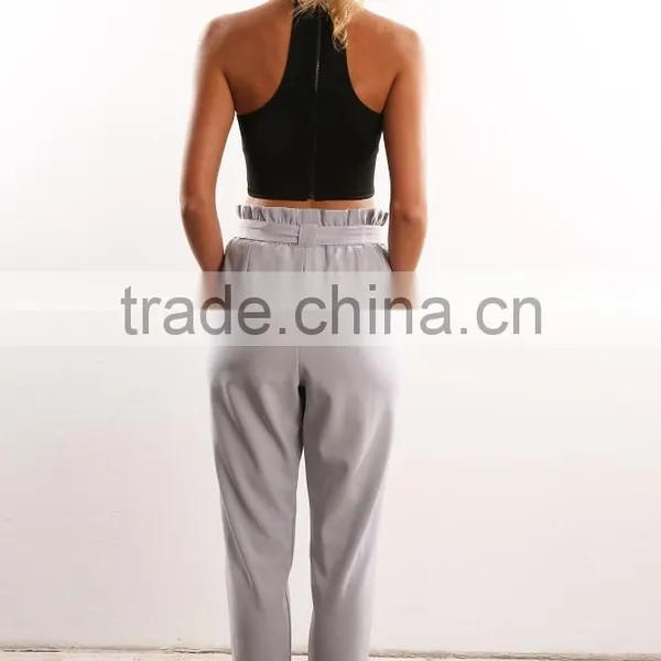 Most Fashionable Custom After Midnight Pant With Puckering, Pockets and Tie photo-3