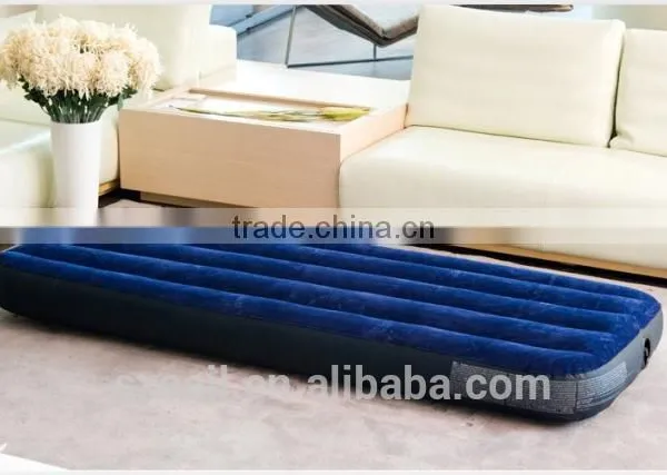 INTEX Blue Flocking Air Bed Trumpet photo-2