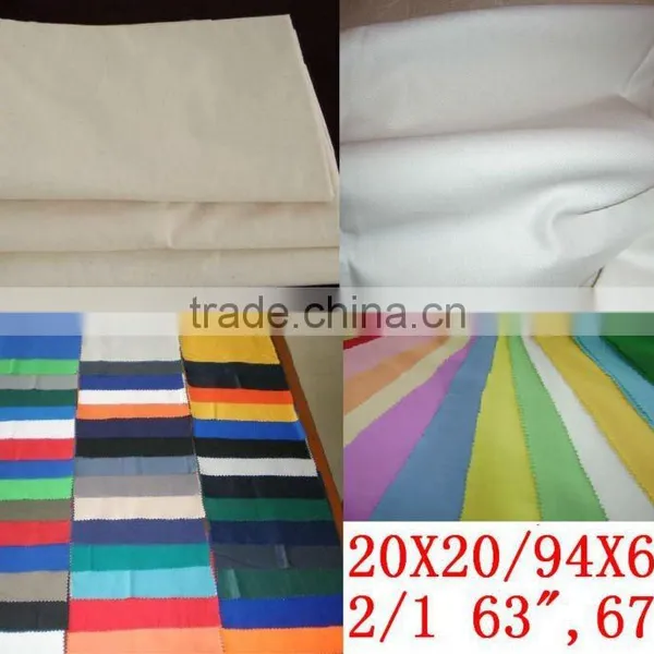 T/C POLYESTER/COTTON 65/35 20X20/94X60 2/1 63",67" photo-1
