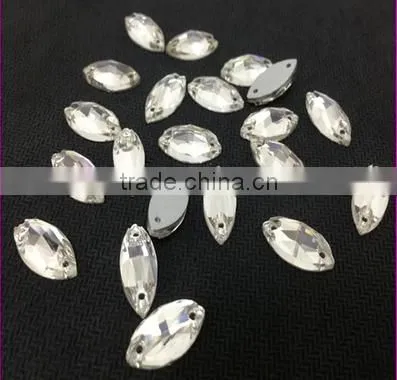 Sew on Crystal Beads for Wedding Dress photo-4