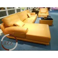 American Genuine Leather Sofa Living Room Sofa A.L.706