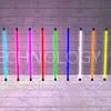 Pink / Orange / Purple Straight Water Resistant Neon Fluorescent Light Tubes 220V ~ 240V