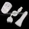 3 In1 Car & US Mains Charger USB Cable for IPods IPhones
