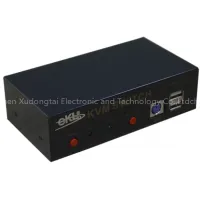Metal Case 2x1 KVM Switch 2 Input 1 Output in Factory Price photo-2