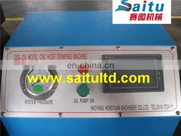 SK-100Hydraulic Tube Shrinking Machine PLC photo-2
