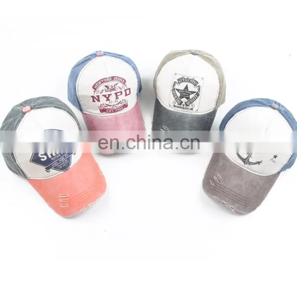 TOROS Unisex Metal Closure Print Distressed Patch Baseball Cap photo-4