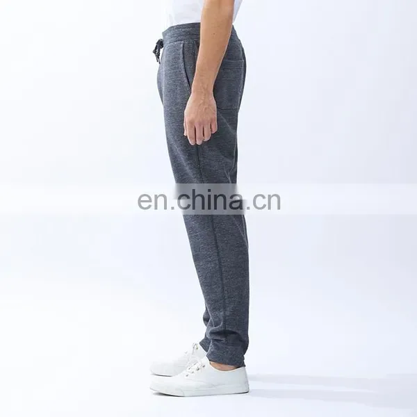 Boys Dark Marl Leisure French Terry Blank Sweatpants photo-3