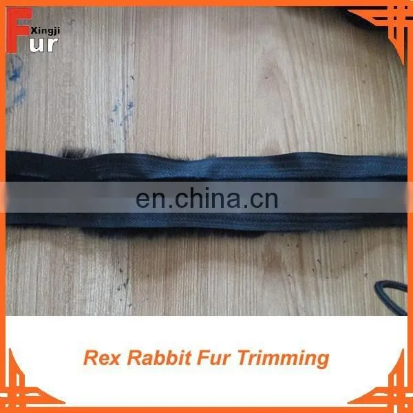 For Hood Rex Rabbit Fur Trimming photo-2