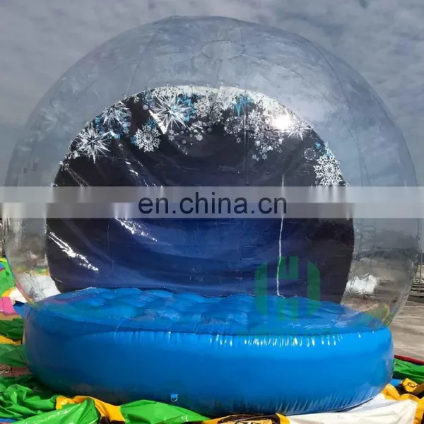 2017HI Hot Sale Christmas Decoration Giant Inflatable Bubble House ,Big Sonw Globe photo-5