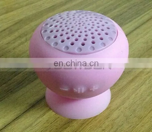 140mm 3W Bass Support Card Cute Silicone Sucker Wireless Mini Speaker photo-5