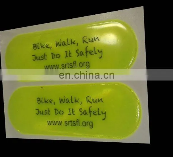PVC Safety Reflective Shoe Stickers photo-3