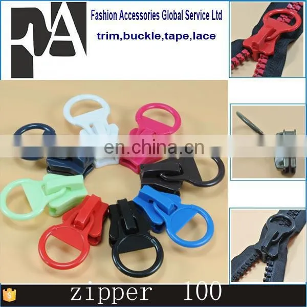Plastic Stopper Garment Cable Zip Decorative Bodysuit Zipper for Garments photo-6