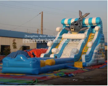Inflatable Commercial Water Park Products Water Slides, Seal Sea Dog Type Inflatable Slide photo-4