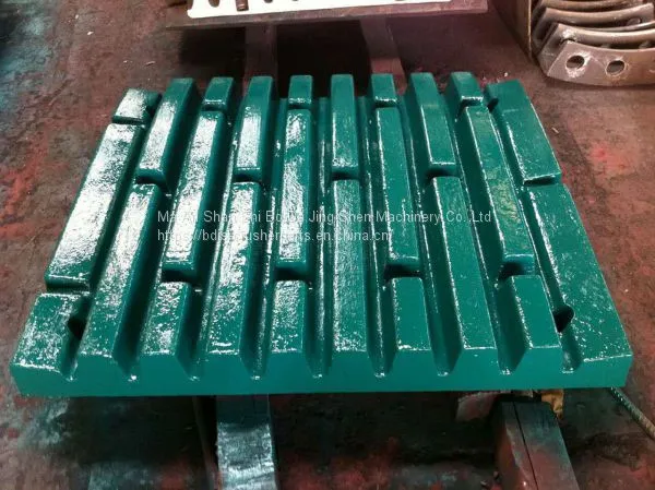 Original Quality Swing Fixed Jaw Plate for Jaw Crusher Wear Parts photo-4