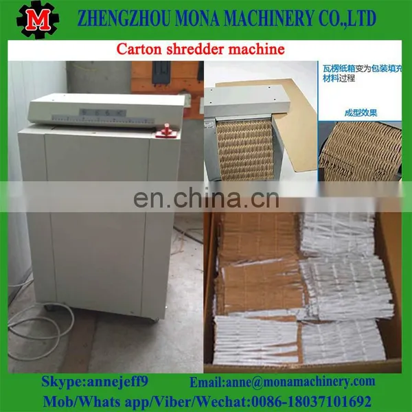 Cardboard Shredder/Crushing Machine/corrugated Board Shredder With Wheel photo-2