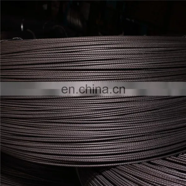 China Supplier High Tensile SWRH 77B SWRH 82B 12.70mm Post Tension pc Steel Wire for Prestressed Concrete Sleepers photo-5