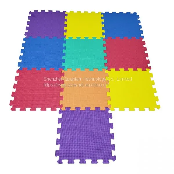 QT MAT Baby EVA Foam Puzzle Solid Floor Tile Mats photo-4