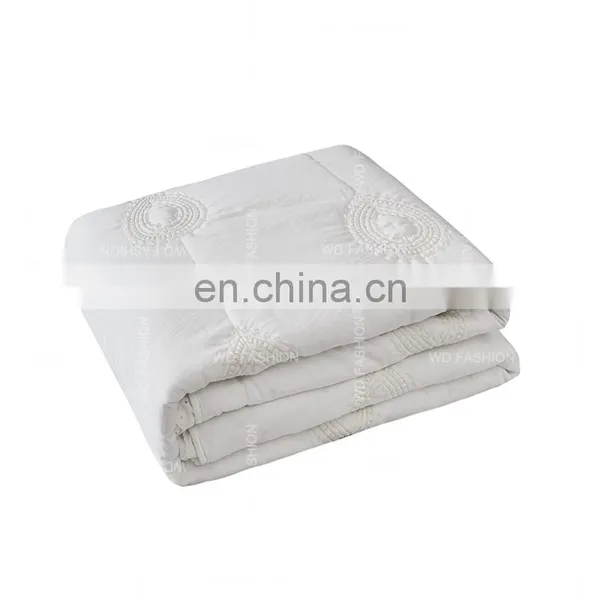 New Product Goods Cheap Price Luxury Printed Pintuck Duvet Cover Bedsoread photo-6