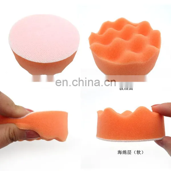 Sponge Polishing Wheel With Plastic Abrasive Disc photo-5