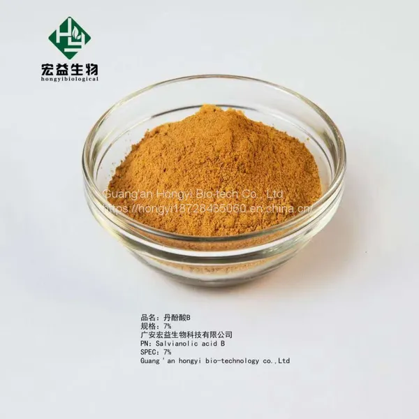 Factory Supply Salvia Extract Tanshinone IIA 0.3%, Salvianolic Acid B 5%-7% photo-2