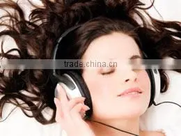 Popular Fancy Coolest Design School Girls Private Mould Silver Headphone for Music photo-2