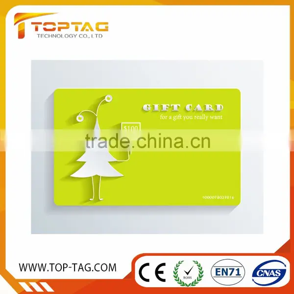 Custom Design Plastic Gift Card for Christmas / Festival photo-5